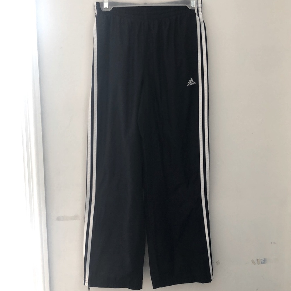 Adidas boys track pants L